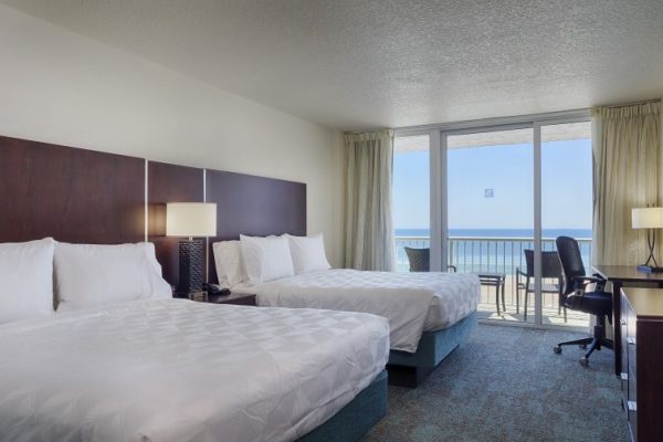 Holiday Inn Resort Daytona Beach 2 Queen Beds partial ocean view
