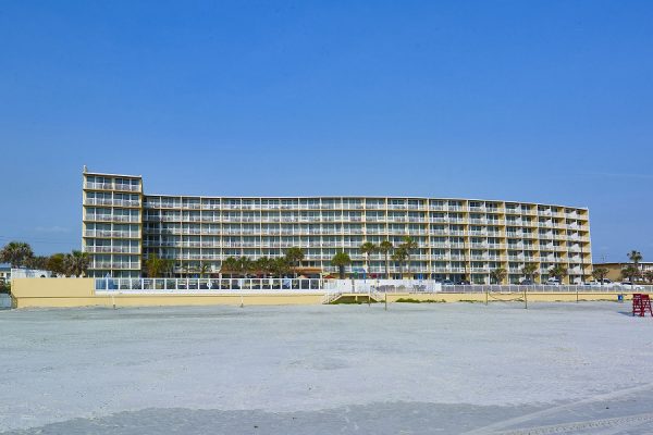Holiday Inn Resort Daytona Beach Exterior Back View from Beach